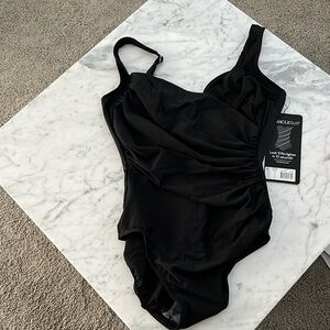 NWT black miraclesuit size 12
